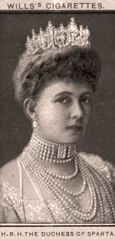 H.R.H. Hertuginden af Sparta, 1908. af WD and HO Wills