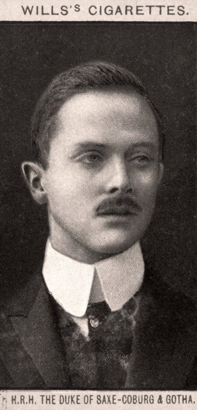H.R.H. Hertugen af Sachsen-Coburg og Gotha, 1908. af WD and HO Wills