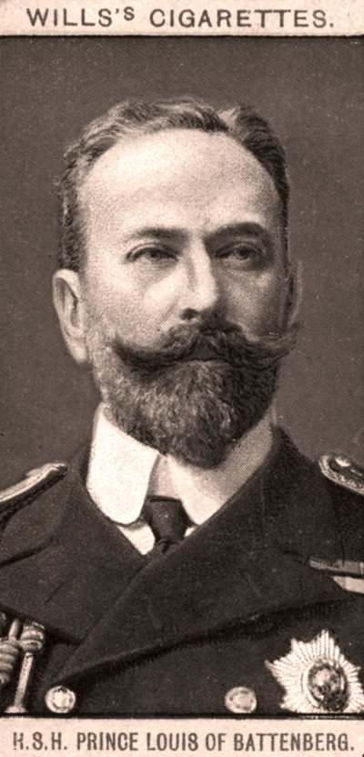 H.S.H Prins Louis af Battenberg, 1908. af WD and HO Wills