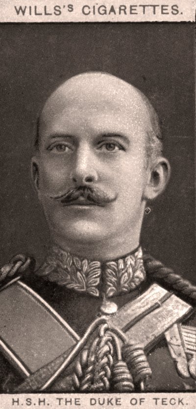H.S.H. Hertugen af Teck, 1908. af WD and HO Wills