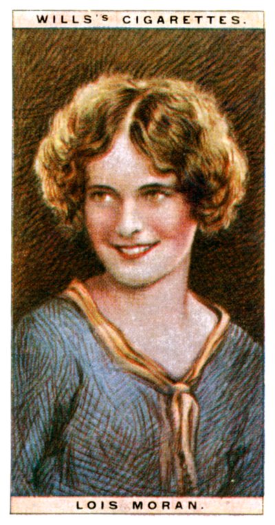 Lois Moran 1909-1990, amerikansk skuespillerinde, 1928. af WD and HO Wills