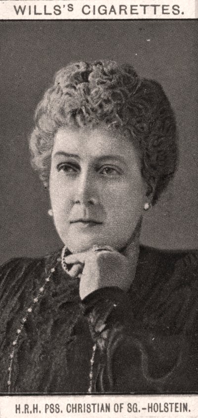 Prinsesse Christian af Slesvig-Holsten, 1908 af WD and HO Wills