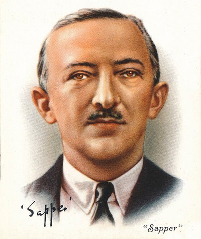 Sapper Oberstløjtnant Cyril McNeile, 1937. Kunstnere: Ukendt, WD & HO Wills. af WD and HO Wills