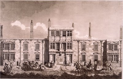 Somerset House, London, 1777 af WG Moss