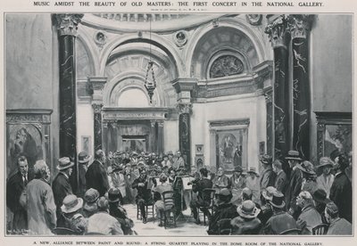 Den første koncert i Nationalgalleriet af W.R.S. Stott