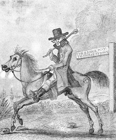 En smule blod, 1787. af W. Dickinson