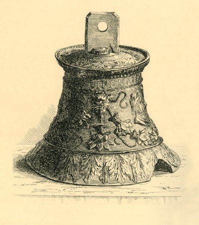 Håndklokke af bronze, c1530-c1570, 1881. af W. E. Mackaness