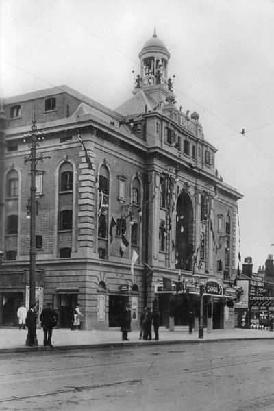 Chiswick Empire, Chiswick, London, begyndelsen af det 20. århundrede. af W. F. Seymour