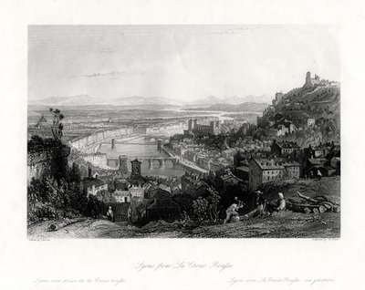 Lyon, France, 1875dani af W Floyd