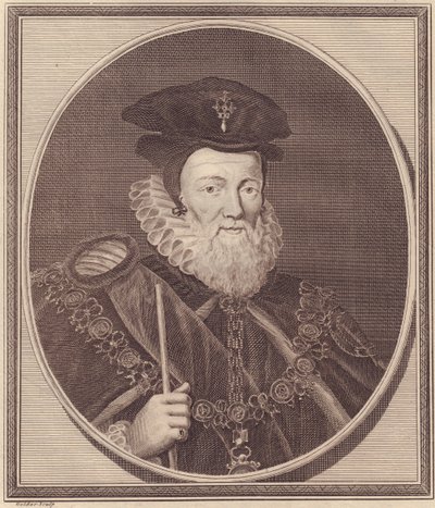 Portræt af William Cecil af John Ward Dunsmore