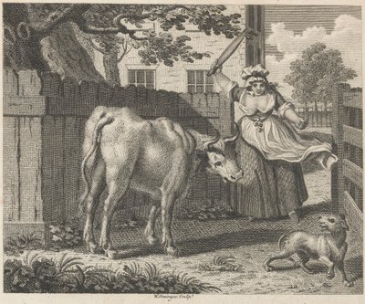 Kogepigen, vendespytten og oksen af W. Grainger