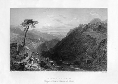 Landsbyen Eden, 1841. af W. H. Capone
