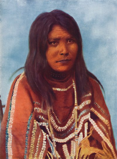 En indisk kvinde fra Sarcee, 1912 af W. Hanson Boorne
