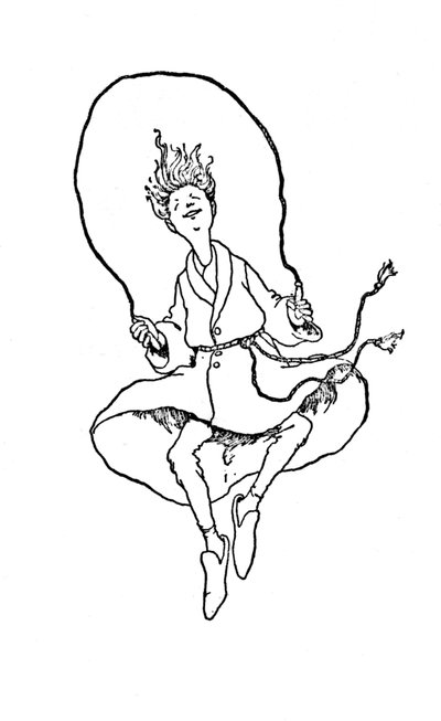 Sønnen levede lystigt, c1930 af William Heath Robinson