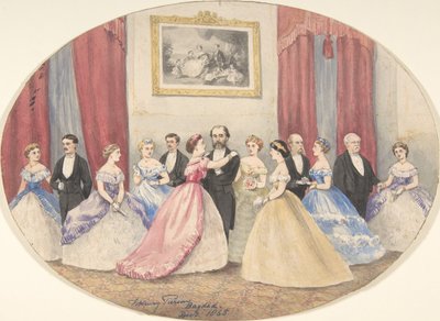 Britisk reception i Bagdad, 1865. af W Henry Pierson