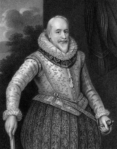 George Carew, 1. jarl af Totnes 1555-1629, 1824. af W. Holl