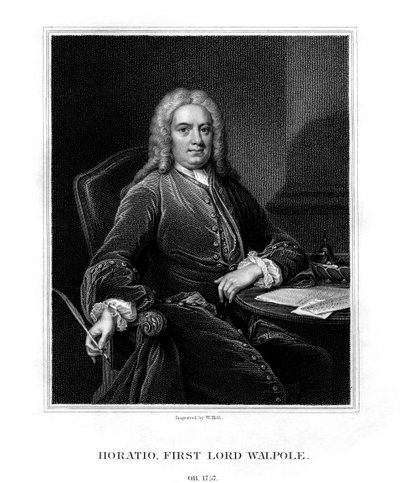 Horatio Walpole, 1. baron Walpole af Wolterton, engelsk diplomat og politiker, 1831. af W. Holl