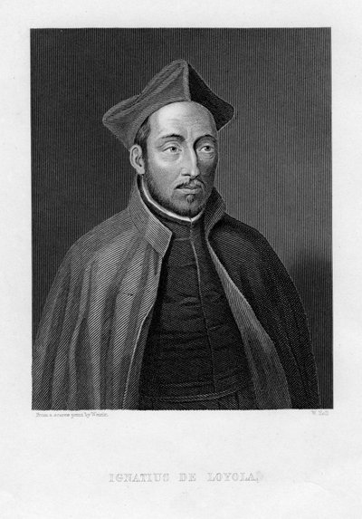 Ignatius af Loyola, overordnet general for Jesu samfund af W. Holl