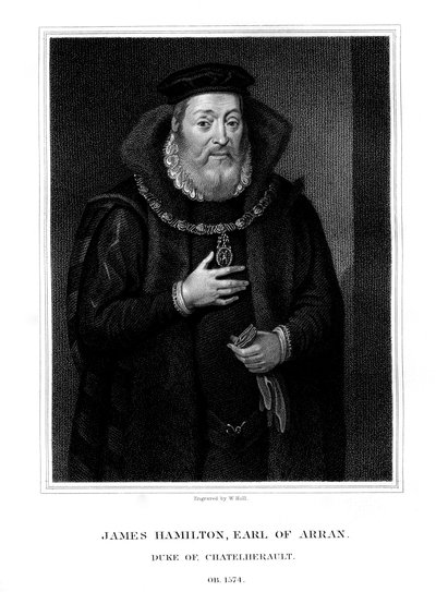 James Hamilton, 2. jarl af Arran, skotsk adelsmand, 1826. af W. Holl