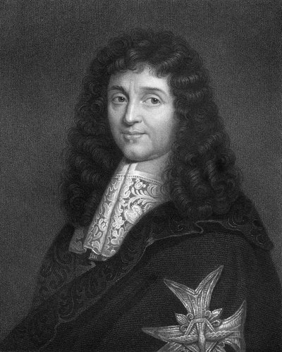 Jean-Baptiste Colbert, fransk statsmand fra det 17. århundrede, 1836. af W. Holl