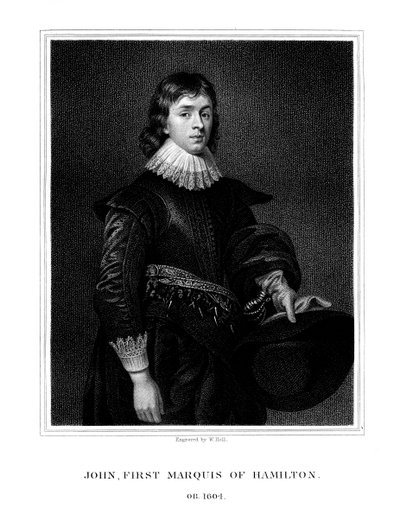 John Hamilton, 1. markis af Hamilton, 1825. af W. Holl