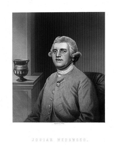 Josiah Wedgwood, engelsk industrimand og keramiker af W. Holl