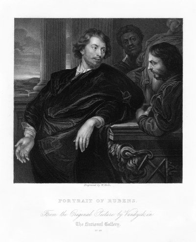 Peter Paul Rubens, flamsk kunstner, begyndelsen af det 17. århundrede, det 19. århundrede. af W. Holl