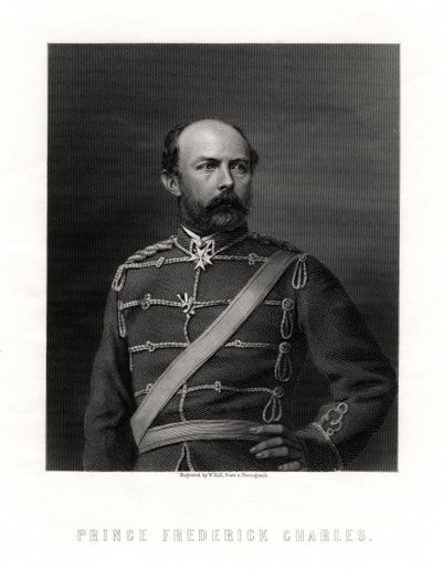 Prins Frederick Charles, 1800-tallet af W. Holl