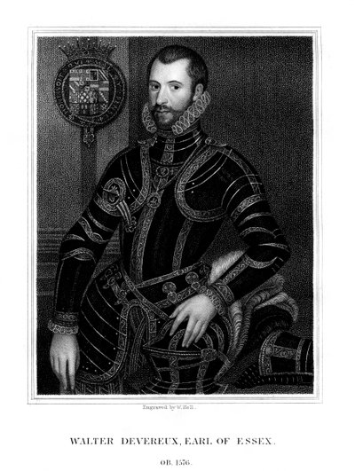 Walter Devereux, 1. jarl af Essex, engelsk adelsmand, 1824. af W. Holl