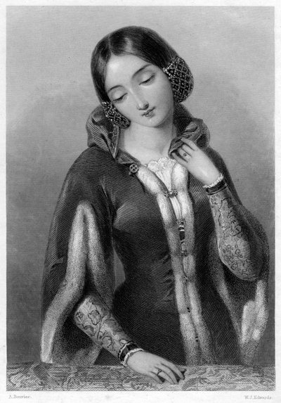 Anne af Bøhmen, Dronning Gemal af Richard II af England. af W. J. Edwards