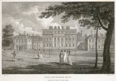 Buckingham House, Westminster, London, 1799 af W Knight