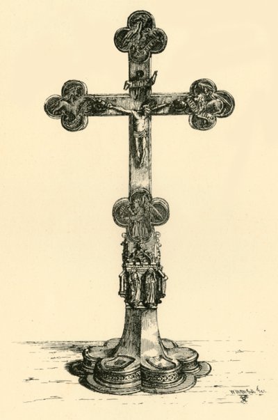 Krucifiks, 1881. af W. M. McGill