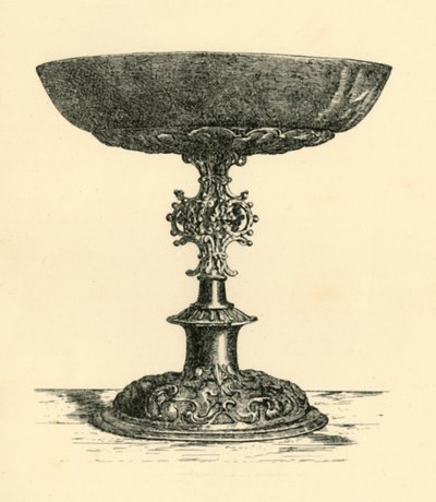 Sølv tazza, begyndelsen af det 17. århundrede, 1881. af W. M. McGill