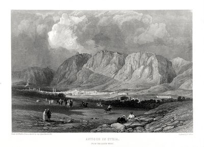 Antiokia, Syrien, 1800-tallet af W. Miller