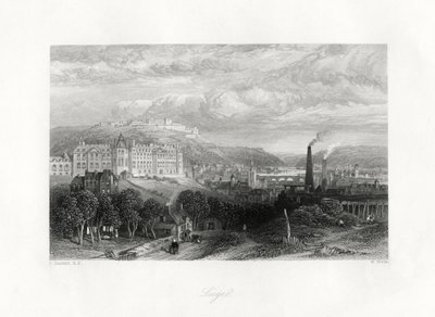 Liège, Belgien, 1800-tallet af W. Miller