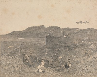 Harlech Castle, North Wales af W. R. Smith