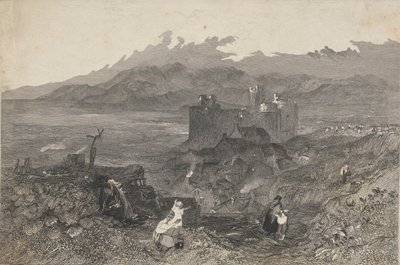 Harlech Castle, North Wales af W. R. Smith