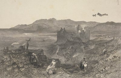 Harlech Castle, North Wales af W. R. Smith
