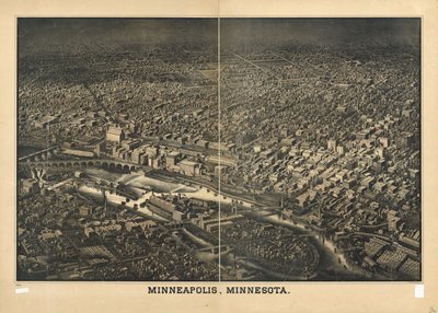 Minneapolis, Minnesota. af W. V.; Monasch Herancourt