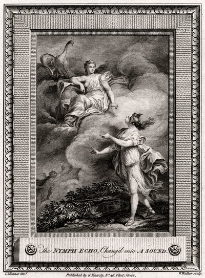 Nymfeekkoet, ændret til en lyd, 1774 af W. Walker