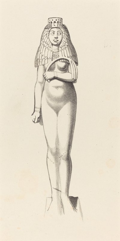 Figur af Bubaste eller Isis af W. Walton after John Flaxman