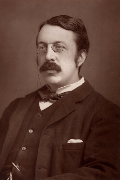 ""Charles Villiers Stanford (1852-1924) irsk komponist og musikalsk underviser, født i Dublin. (woodburytype) af W. and D. (after) Downey