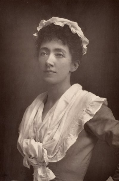 ""Marion Terry (1852-1930) engelsk skuespillerinde og søster til Ellen Terry og Fred Terry (woodburytype) af W. and D. (after) Downey