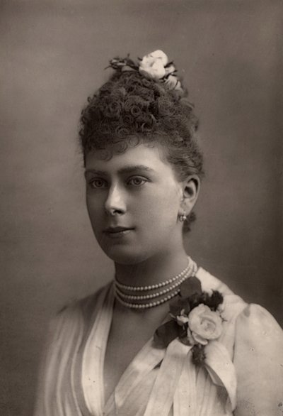 Teckin prinsessa Mary (toukokuu) (1867-1953) af W. and D. (after) Downey