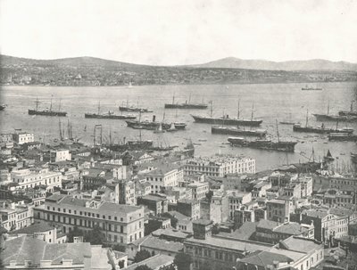 Bosporus ser mod Scutari, Konstantinopel, Osmannerriget, 1895. af W and S Ltd