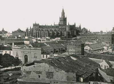 Katedralen, Sevilla, Spanien, 1895. af W and S Ltd