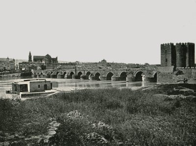 Den romerske bro, Cordoba, Spanien, 1895. af W and S Ltd