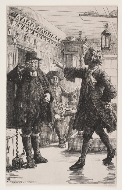 Erasmus Montanus og Per Degn af Waldemar Bøhme