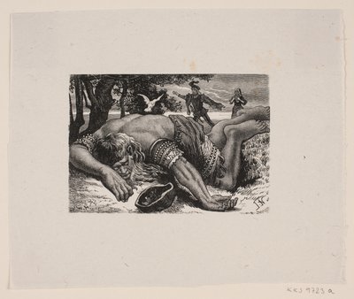 Illustration til eventyr af Waldemar Bøhme