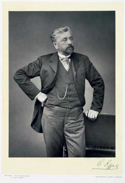 Alexandre Gustave Eiffel, fransk ingeniør, slutningen af det 19. århundrede af Walery